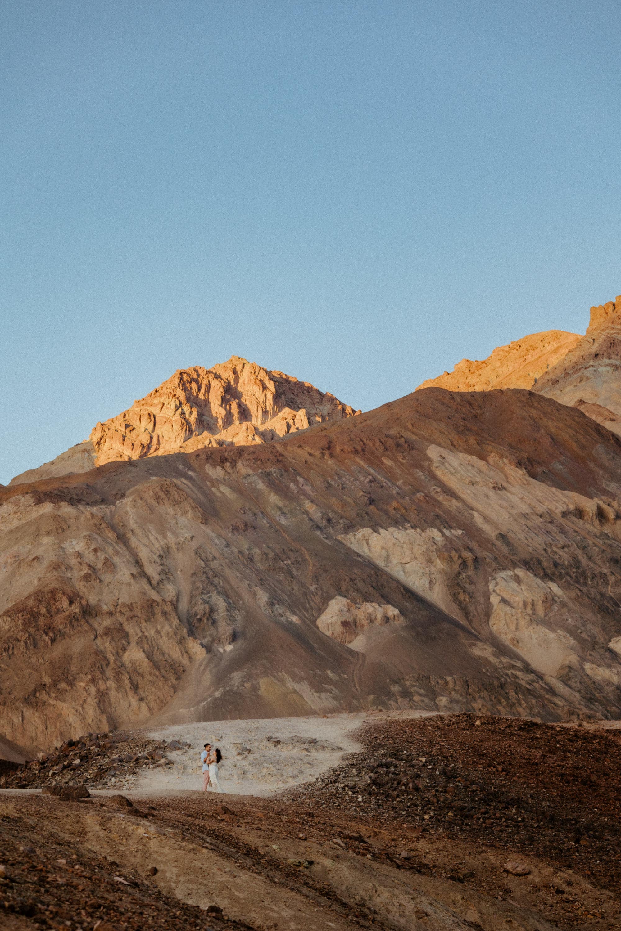 Adventurous spirits venturing into the mesmerizing canyons of Death Valley National Park.
